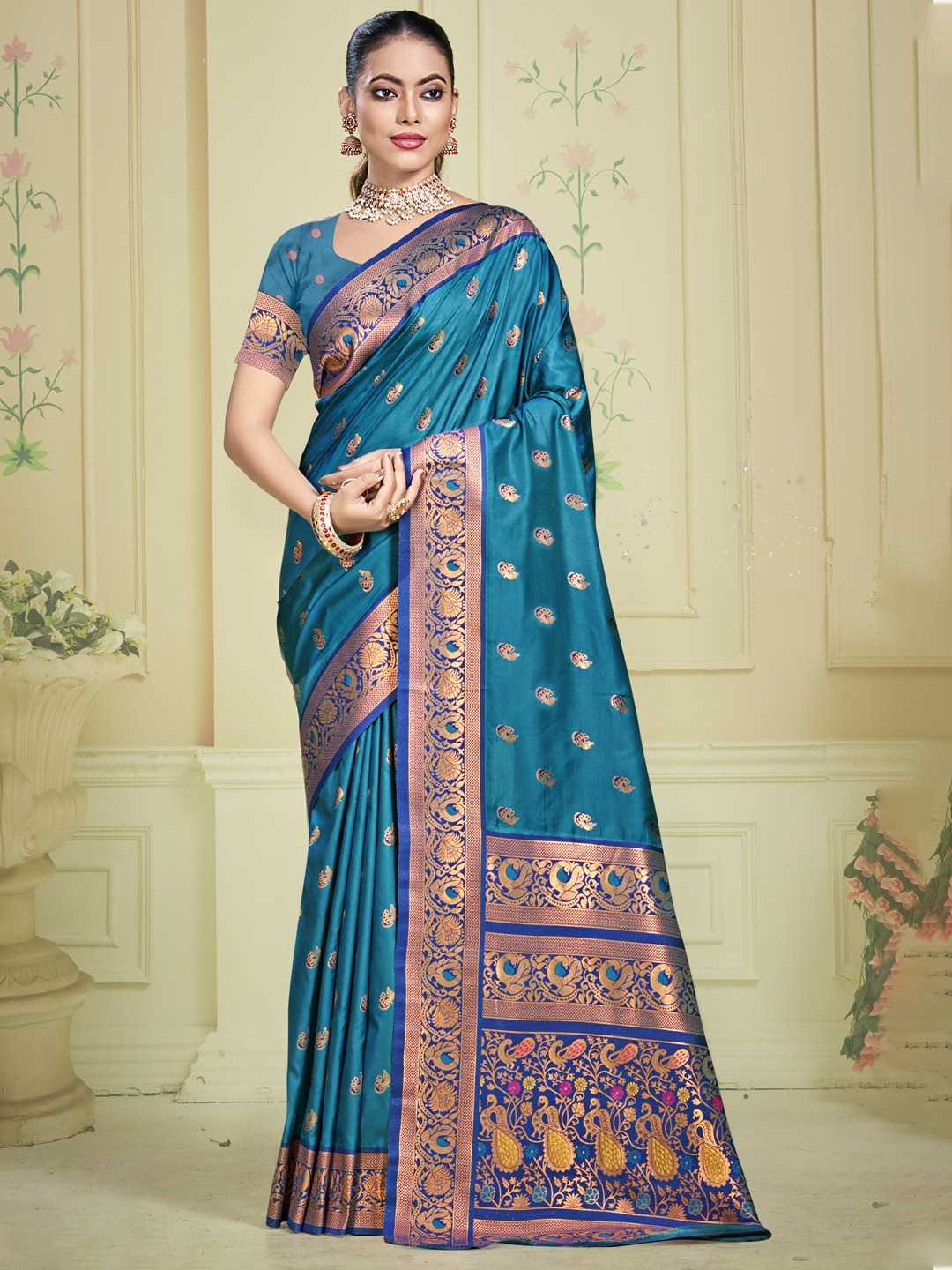Silk  Festive Sarees With Blouse